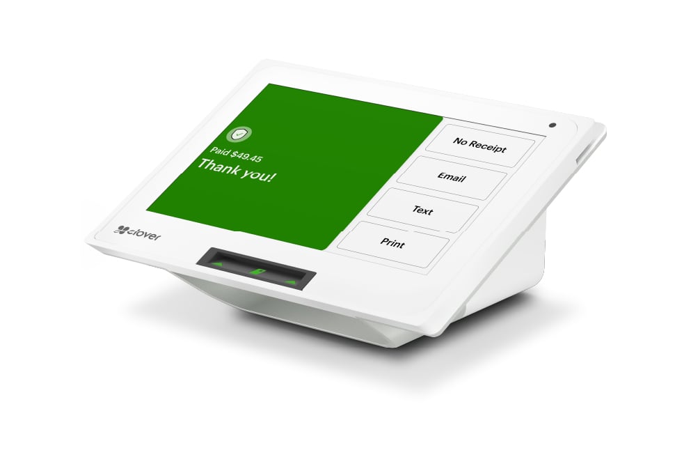 Clover Mini countertop point-of-sale device