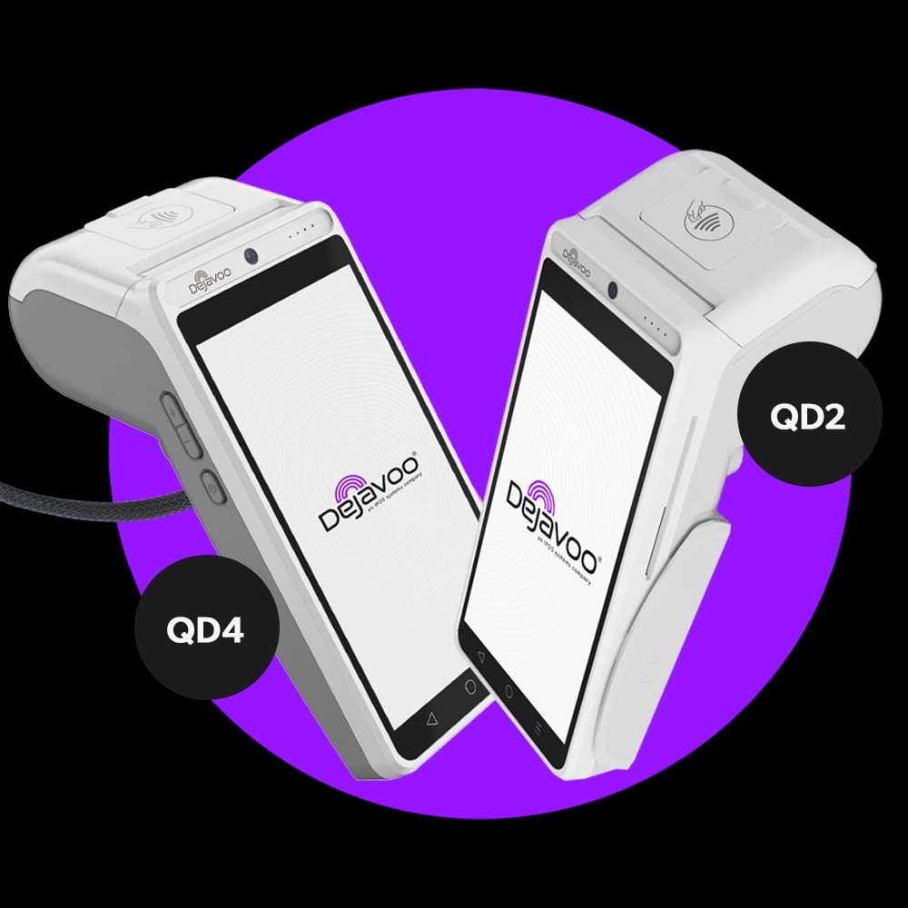 Dejavoo QD2 and QD4 payment terminals